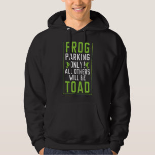 Froschparken nur alle anderen werden gefroren hoodie