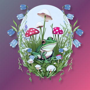 Froschpilze mit Cottage T-Shirt