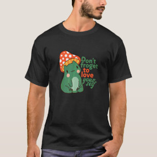 Froschpistolen ersticken Sie nicht, sich selbst in T-Shirt