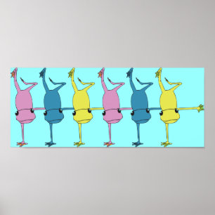 Froschplakat AB 14.95 Uhr Poster