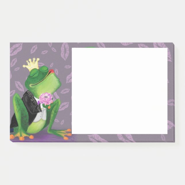 Froschprinz Funny Post es Notizen (Vorderseite)