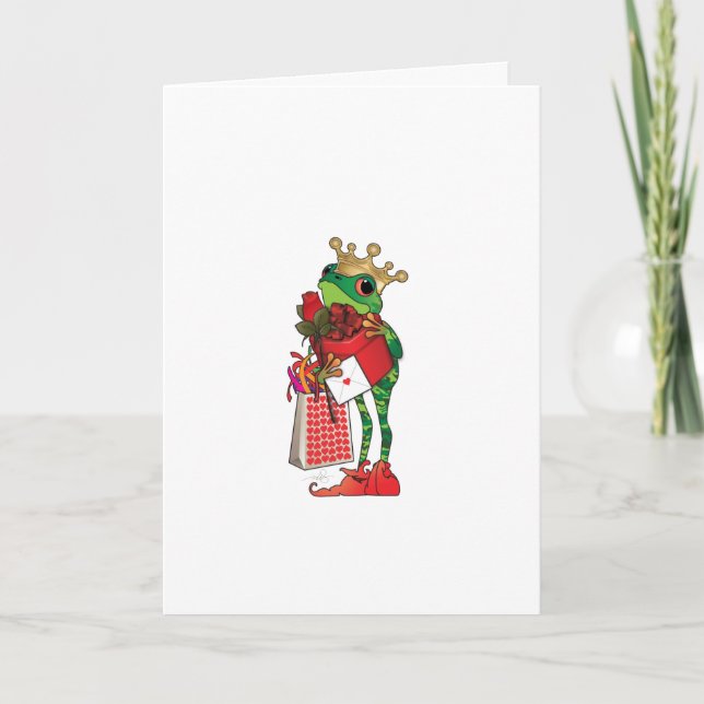 Froschprinz Karte (Vorderseite)