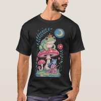 Froschprinz Katzenmädchen Pilze Mond Fairycore Fan