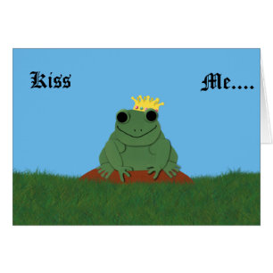 Froschprinz mit Krone