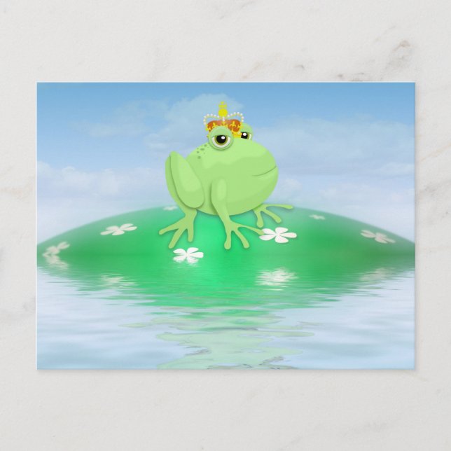 Froschprinz Postkarte (Vorderseite)