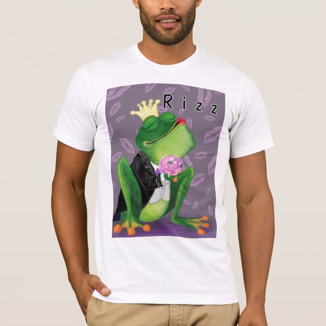 Froschprinz Rizz T-Shirt (Vorderseite)