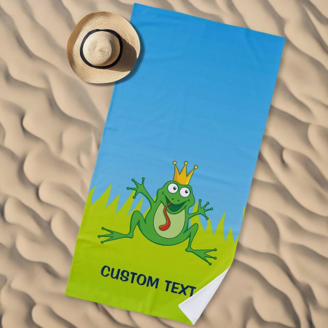 Froschprinz Strandtuch (Von Creator hochgeladen)