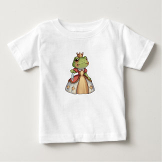 Froschprinzessin in einem mit einer Krone und eine Baby T-shirt