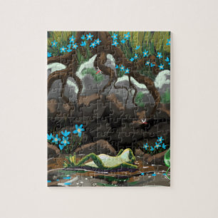 Froschpuzzle Puzzle
