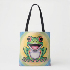 Froschs sanftes Lächeln