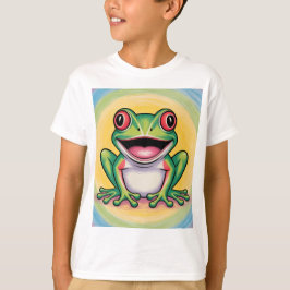 Froschs sanftes Lächeln T-Shirt