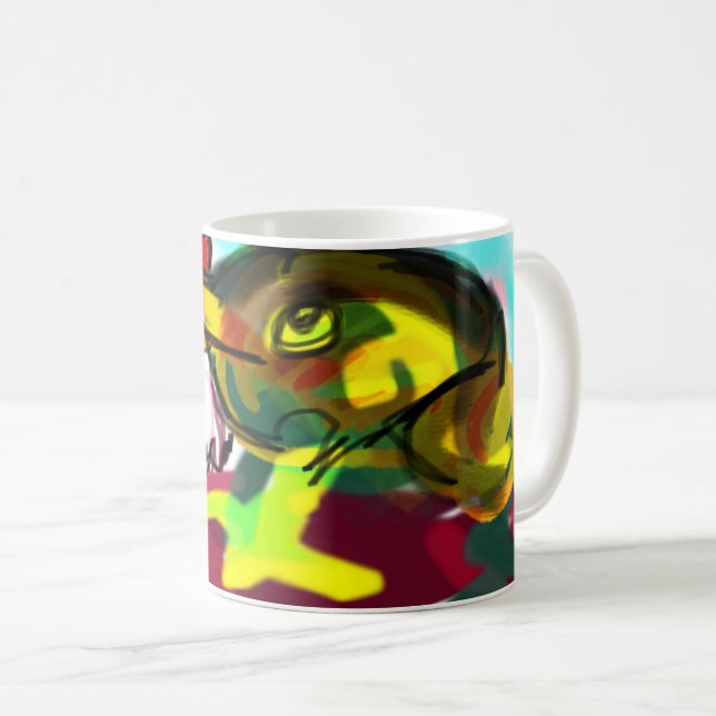 Froschspielspass Kaffeetasse (VorderseiteRechts)