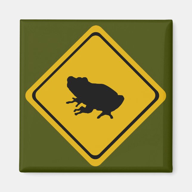Froschstraße Magnet (Vorne)