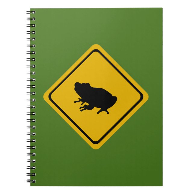 Froschstraße Notizblock (Vorderseite)