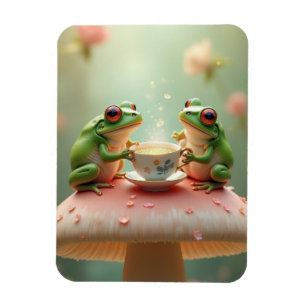 Froschtee-Party Magnet