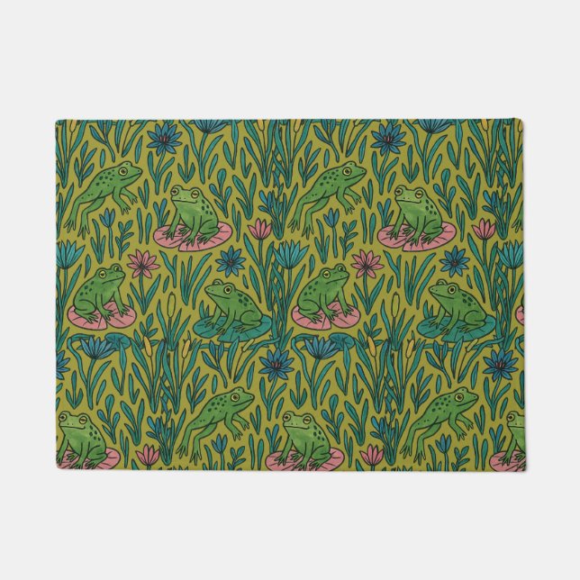 Froschteich                                        fußmatte (Vorderseite)