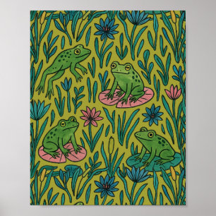Froschteich                                        poster