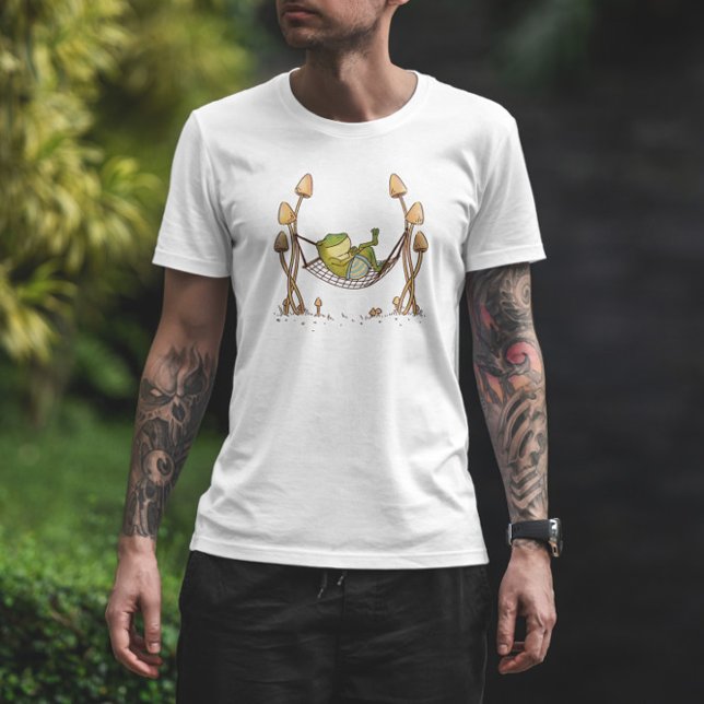Froschtierkühlung in der Hammock T-Shirt (Von Creator hochgeladen)
