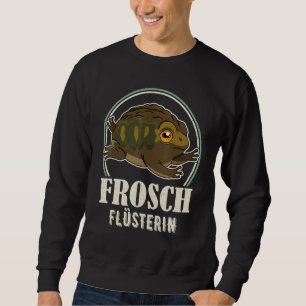 Froschtoads Biologie Biologe Spaß Sprichwort Amphi Sweatshirt
