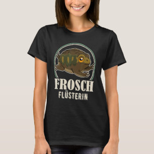 Froschtoads Biologie Biologe Spaß Sprichwort Amphi T-Shirt