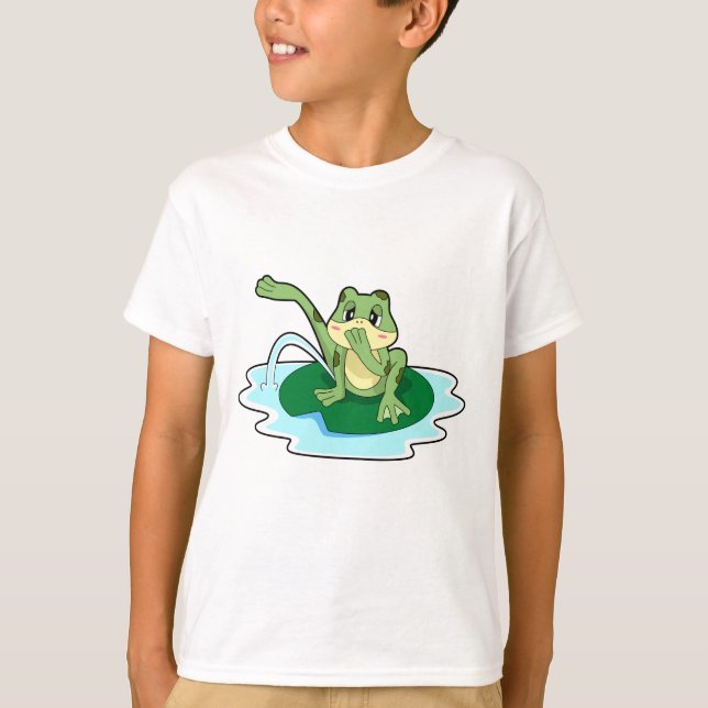 Froschtoilette T-Shirt (Vorderseite)