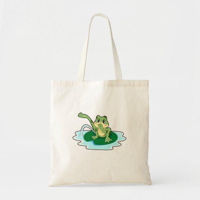 Froschtoilette Tragetasche (Vorne)