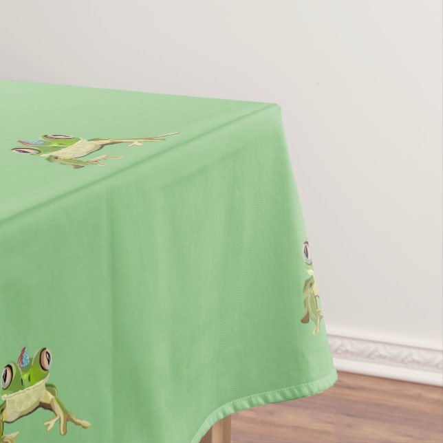 Froschtuch Tischdecke (Beispiel)
