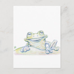 Froschwirl Postkarte