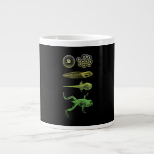 Froschzange Metamorphose Lebenszyklus Biologie Jumbo-Tasse
