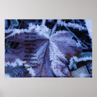 Frost auf der linken Seite 2 Print w/Scripting Ver Poster