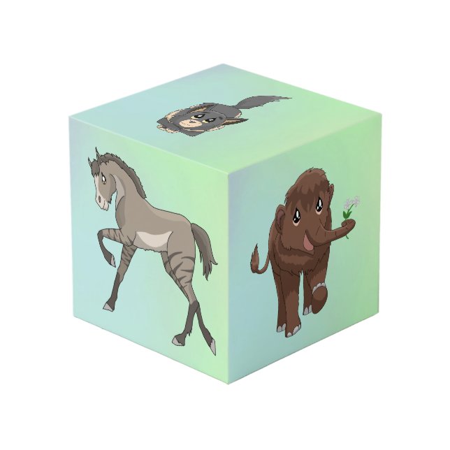 Frost Babies Picture Cube für Kinderzimmer Würfel (Vorderseite Schrägansicht)