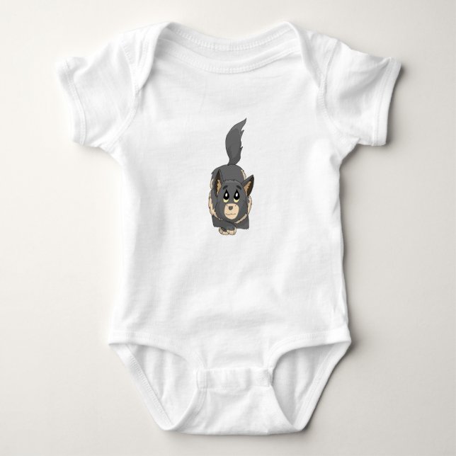 Frost Babies Säugling Bodysuit Zhur wolf cub T - S Baby Strampler (Vorderseite)