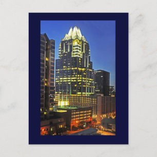 Frost Bank Tower, Austin, Texas, USA Postkarte