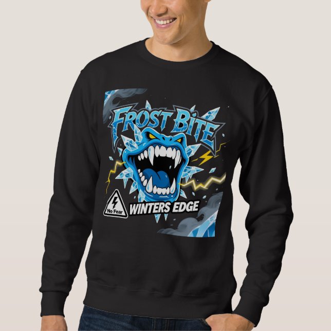 Frost Bite Punk Graphic Sweatshirt (Vorderseite)