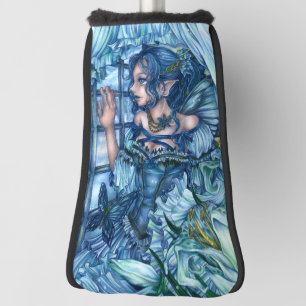 Frost Fairy Girl's View of a Saphire Winter Golf Headcover