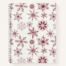 Frost & Flourish Schneeflocken – Scharlachrot