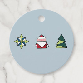 Frost Origami Weihnachten Geschenkanhänger