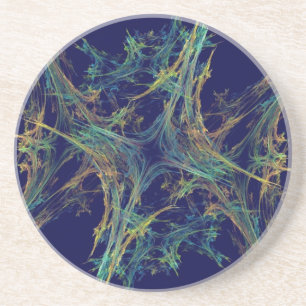 Frost-Serie-6— Blue Multi-Untersetzer 1 Getränkeuntersetzer
