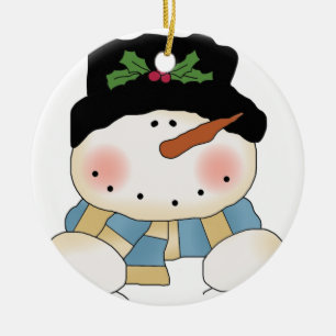 Frost Snowman Holiday Ornament