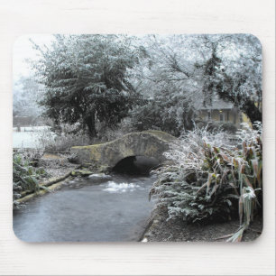 Frost und Eis im Garten von Somerset Mousepad