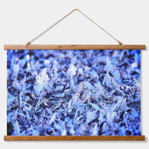 Frost Wandteppich Mit Holzrahmen