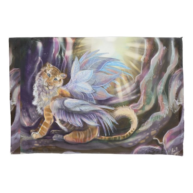 Frost Wing Tiger Kissenbezug (Vorderseite)