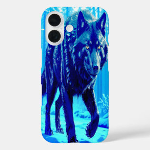 Frost Wolf iPhone 16 Hülle