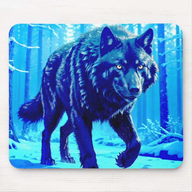 Frost Wolf Mousepad (Vorne)