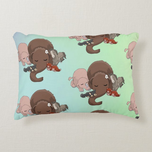 Frostbabys akzentuieren Kissen für Kinderzimmer od (Vorderseite)