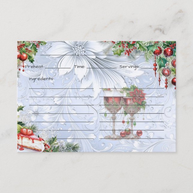 Frostbisenkarte Begleitkarte (Vorderseite)