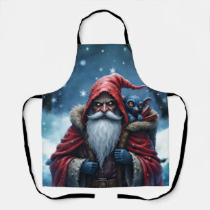 Frostbite Santa und sein Elf der Missetaten. Schürze
