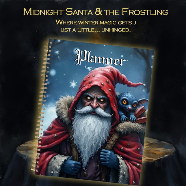 Frostbite Santa und sein Schabernack-Elf.  Planer (Von Creator hochgeladen)