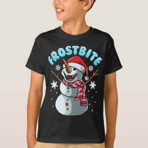 Frostbite Snowman Vampire Weihnachten Weihnachten T-Shirt