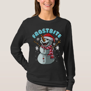 Frostbite Snowman Vampire Weihnachten Weihnachten T-Shirt